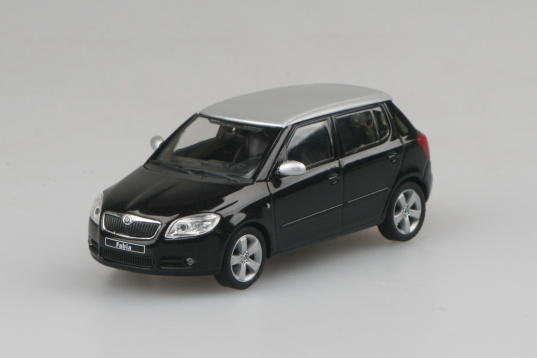 Skoda Fabia II (2006) - Black Magic Metallic